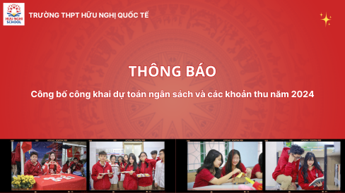 Thông báo về việc công bố công khai quyết toán ngân sách và các khoản thu năm 2023