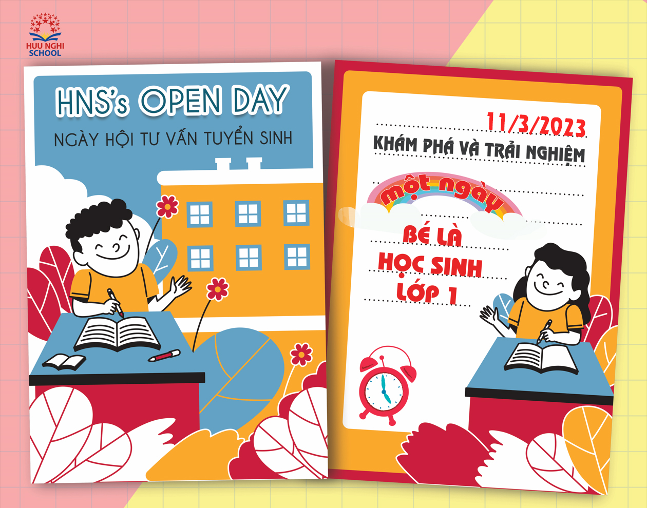 HNS's Open Day 2023 - Ngày hội trải nghiệm lớp 1 cho bé và tư vấn tuyển sinh