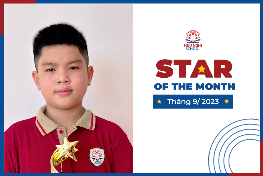 Vinh danh học sinh tháng 9 năm 2023